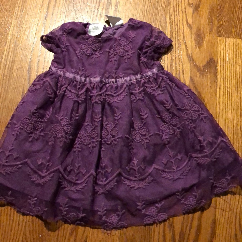 3-6mo. purple dress